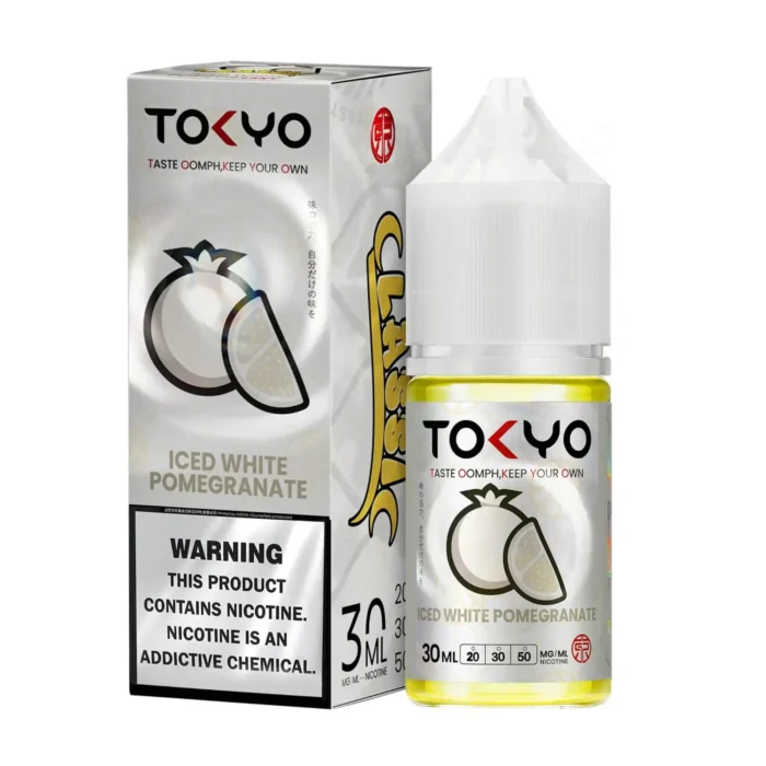 Tokyo Iced White Pomegranate 30ml - Classic Series 1 Vape Craze Tokyo Iced White Pomegranate 30ml Classic Series 1