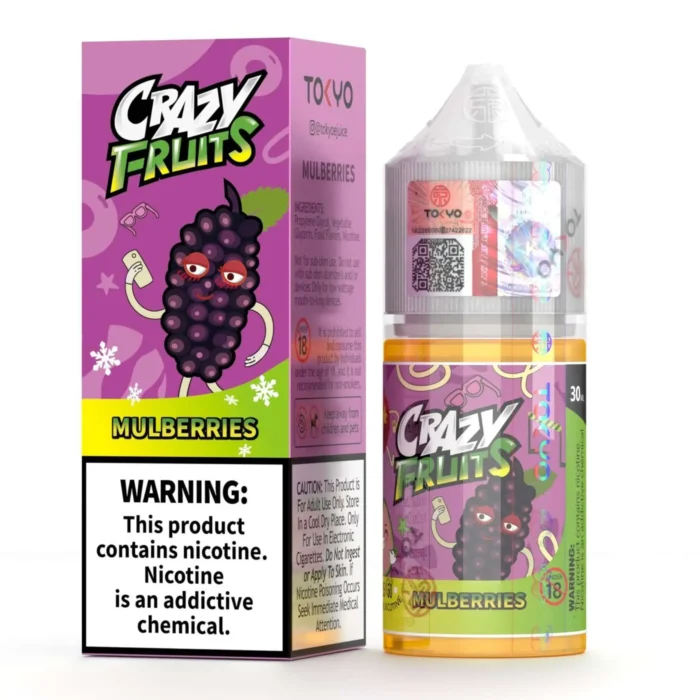 Tokyo Mulberries 30ml - Crazy Fruits Series 1 Vape Craze Tokyo Mulberries 30ML Crazy Fruits Series 1