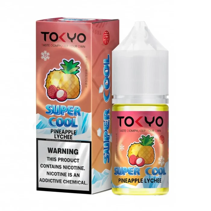 Tokyo Pineapple Lychee 30ml - Super Cool Series 1 Vape Craze Tokyo Pineapple Lychee 30ml Super Cool Series 1
