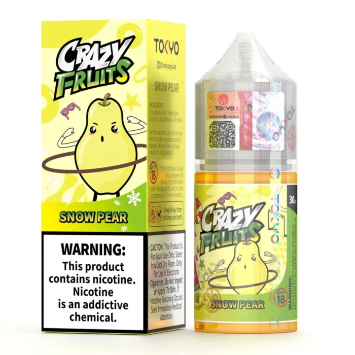 Tokyo Snow Pear 30ml - Crazy Fruits Series 1 Vape Craze Tokyo Snow Pear 30ML Crazy Fruits Series 1