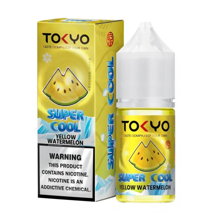 Tokyo Yellow Watermelon 30ml - Super Cool Series 1 Vape Craze Tokyo Yellow Watermelon 30ml Super Cool Series 1