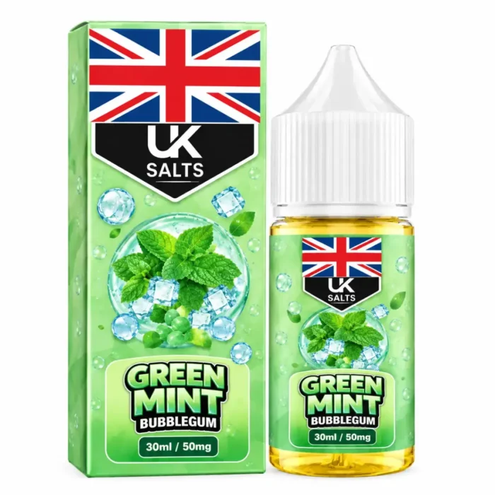 UK Salts Green Mint Bubblegum-30ml 1 Vape Craze UK Salts Green Mint Bubblegum 30ml