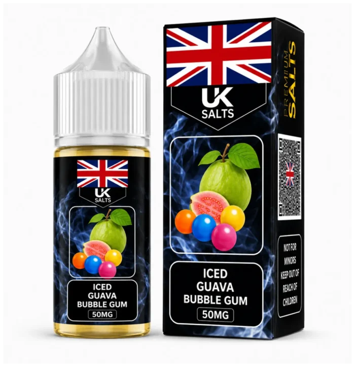 UK Salts Guava Bubble Gum-30ml 1 Vape Craze UK Salts Guava Bubble Gum 30ml