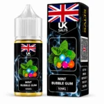 UK Salts Mint Bubble Gum-30ml