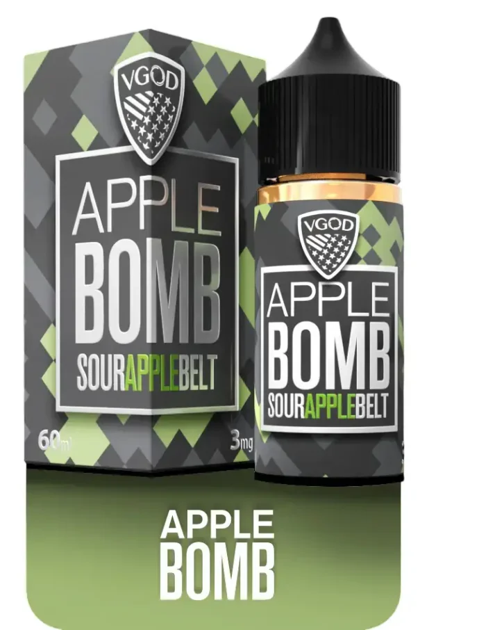VGOD Apple Bomb Non Iced 60ml 1 Vape Craze VGOD Apple Bomb Non Iced freebase 60ml 1