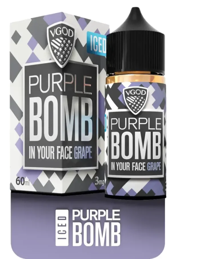 VGOD Iced Purple Bomb Freebase 60ml 1