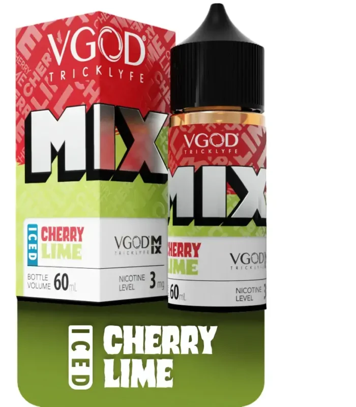VGOD MIX Iced Cherry Lime 60ml 1 Vape Craze VGOD MIX Iced Cherry Lime Freebase 60ml 1