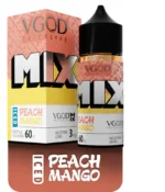 VGOD MIX Iced Peach Mango 60ml 2 Vape Craze VGOD MIX Iced Peach Mango Freebase 60ml 1