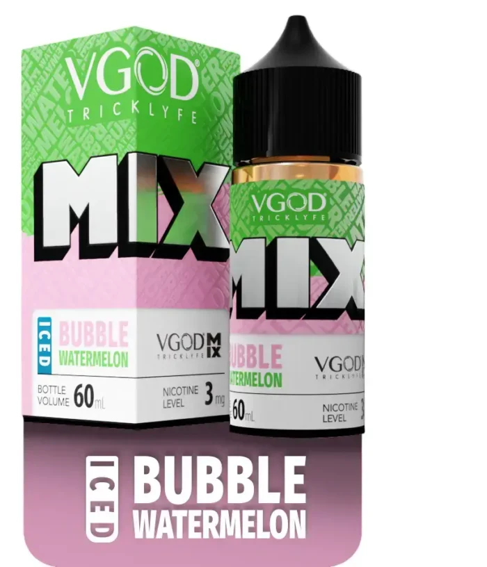 VGOD Mix Iced Bubble Watermelon Freebase 60ml 1