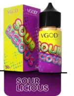 VGOD Sour Licious 60ml 2 Vape Craze VGOD Sour Licious FFreebase 60ml 1