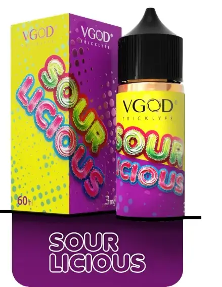 VGOD Sour Licious 60ml 1 Vape Craze VGOD Sour Licious FFreebase 60ml 1