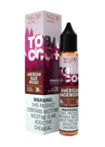 VGOD Tobacco Plus American Backwoods 30ml 3 Vape Craze VGOD Tobacco Plus American Backwoods SaltNic 30ml 2