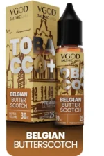 VGOD Tobacco Plus Belgian Butterscotch 30ml 2 Vape Craze VGOD Tobacco Plus Belgian Butterscotch SaltNic 30ml 1